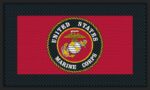 Marine Corp Outdoor Logo Mat