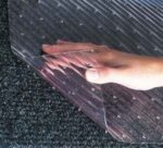 clear carpet protector entrance mat peelback