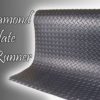 diamond plate switchboard safety mat runner