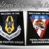 military high traffic logo mat