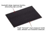 corrugated runner safety mat