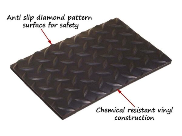 diamond plate runner safety mat