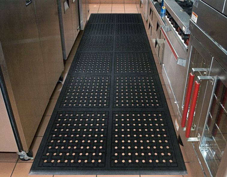 safety drainage mats application
