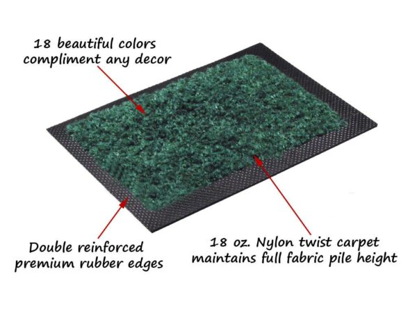 multi grip nylon entrance mat close up